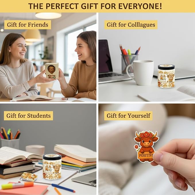 Positive Highland Cow