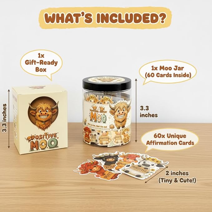 Positive Highland Cow