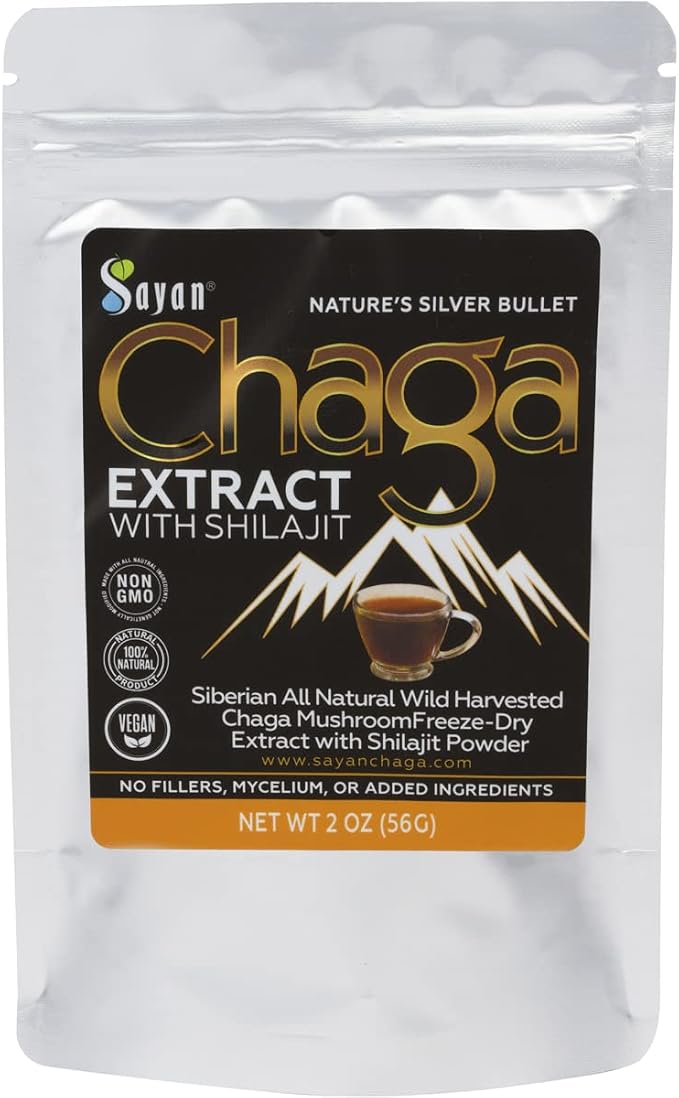 Chaga Extract + Shilajit