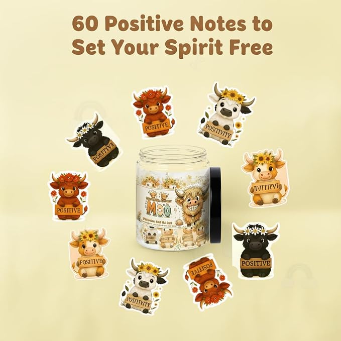 Positive Highland Cow