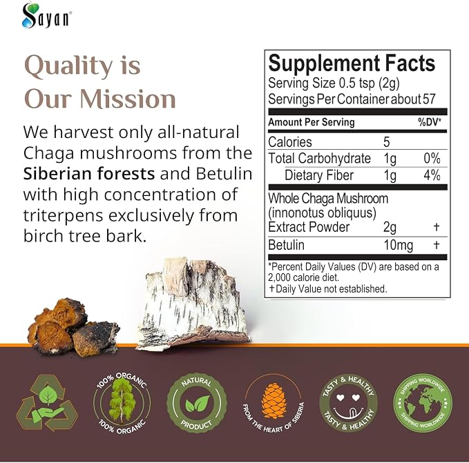 Chaga Extract + Betulin