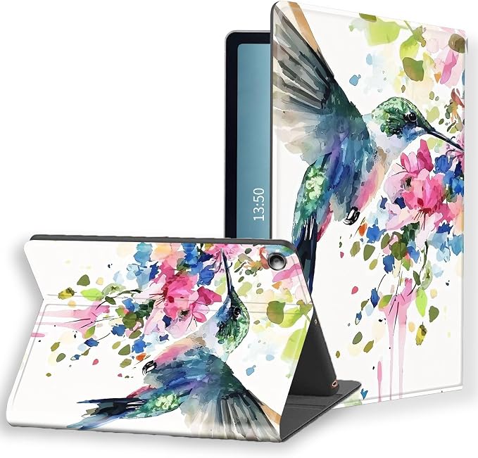Hummingbird with Pink Flowers