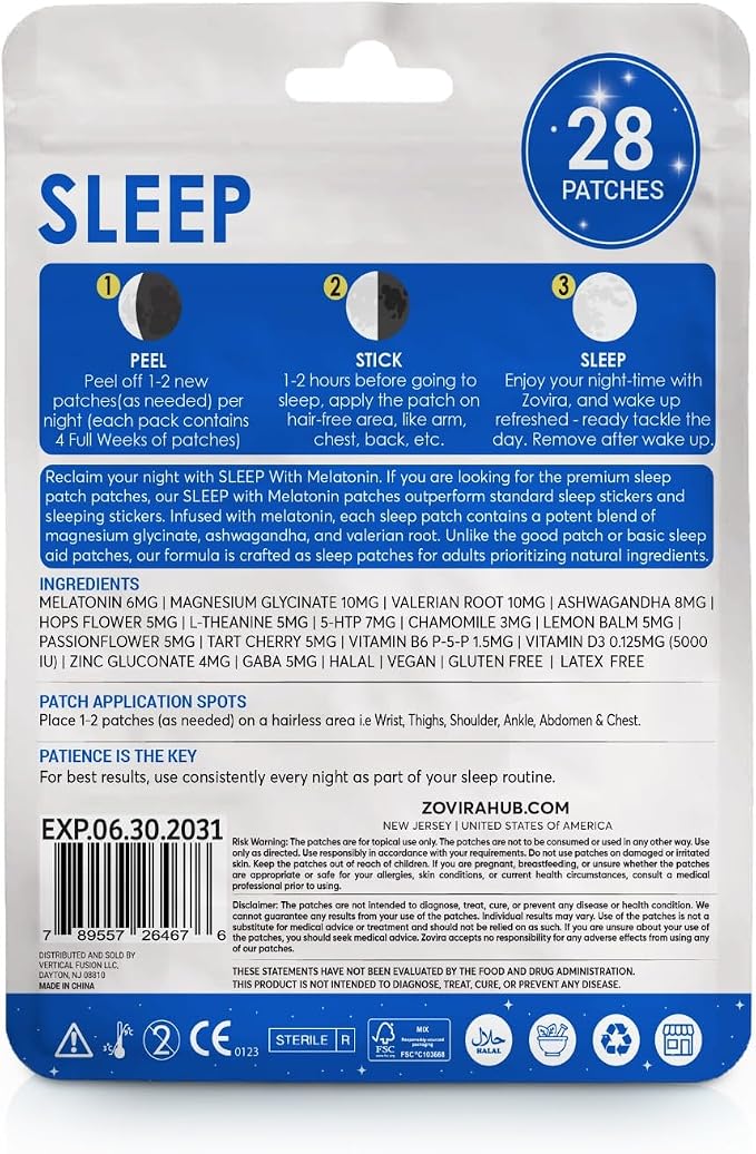 Sleep Patch + Melatonin
