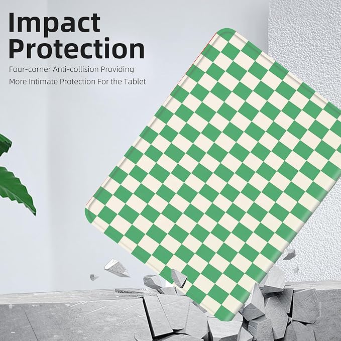 Green Checkered
