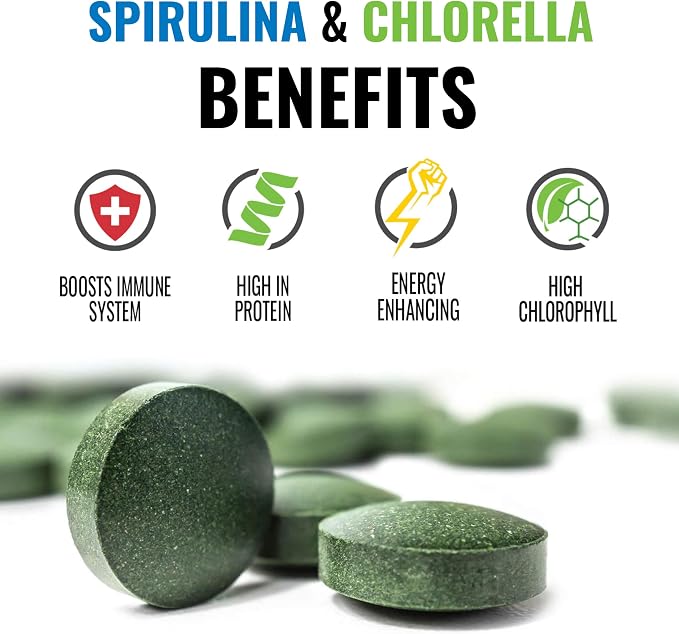 Spirulina Chlorella