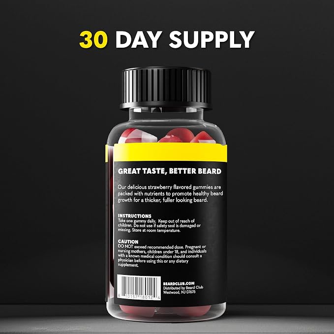 Beard Growth Gummies