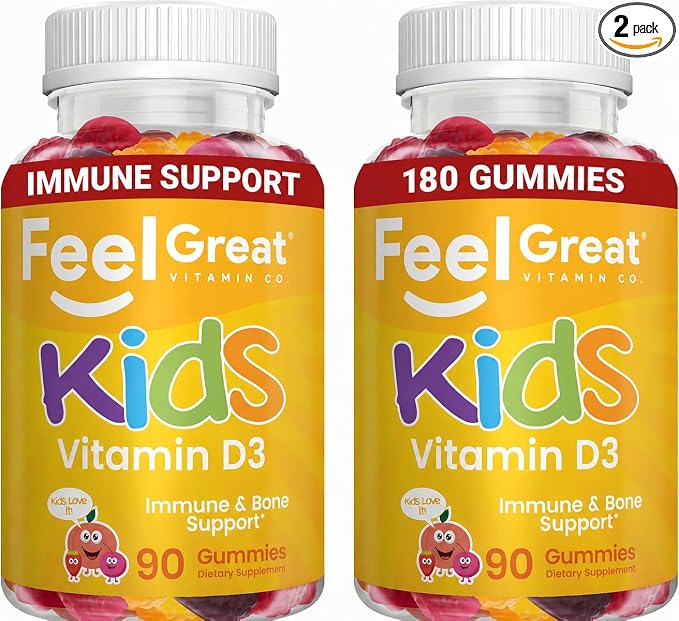Kids Vitamin D 90 - 2 Pack