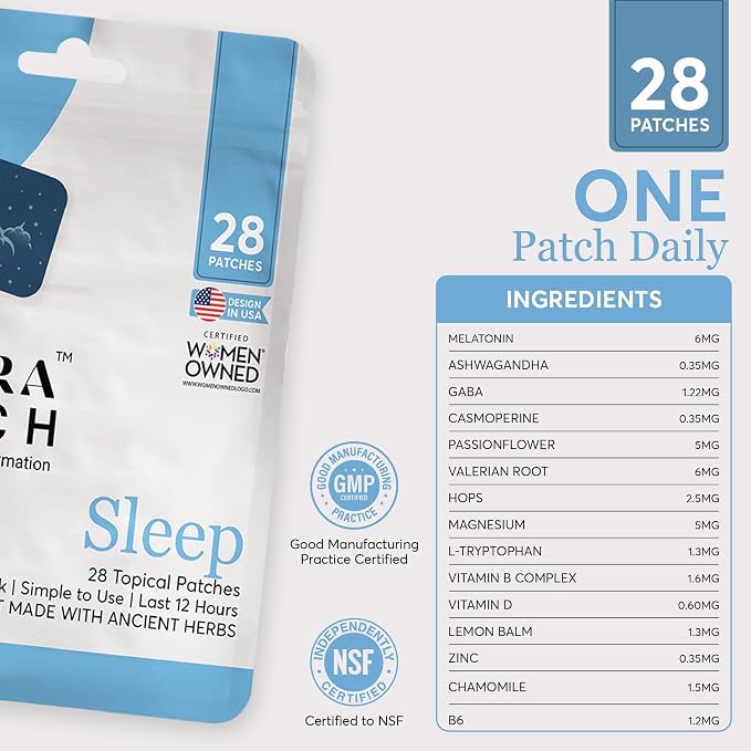 Sleep Patch + Melatonin