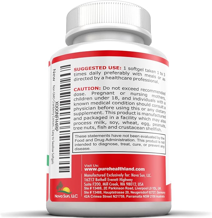 Cranberry Softgel Us