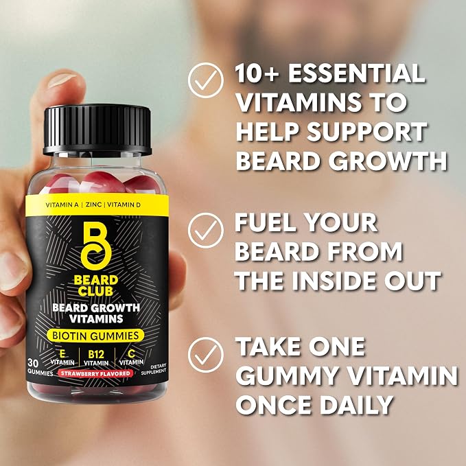 Beard Growth Gummies