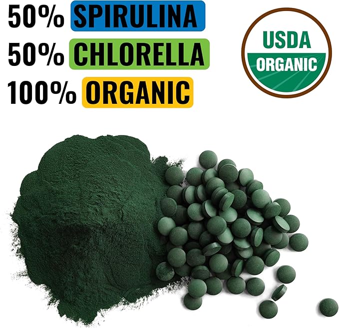 Spirulina Chlorella (Travel Size)