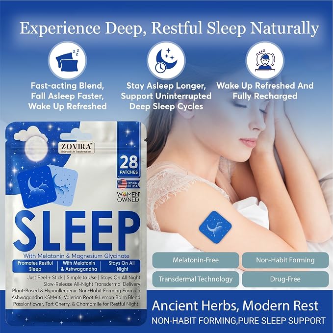 Sleep Patch + Melatonin