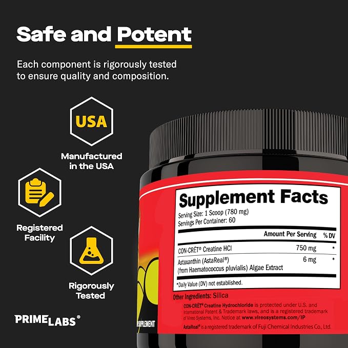Creatine Hcl + Astaxanthin