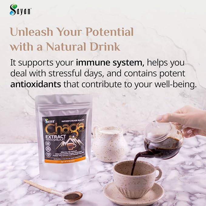 Chaga Extract + Shilajit
