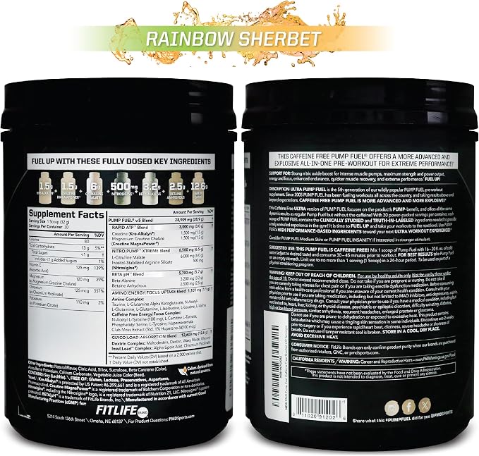 Caffeine Free - Rainbow Sherbert
