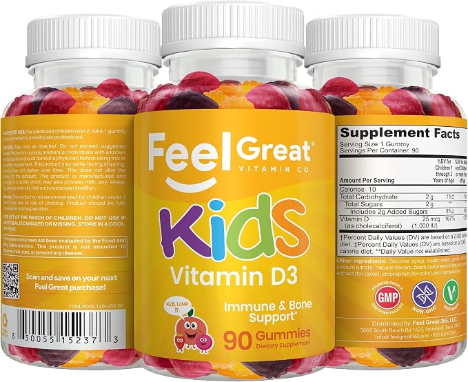 Kids Vitamin D 90