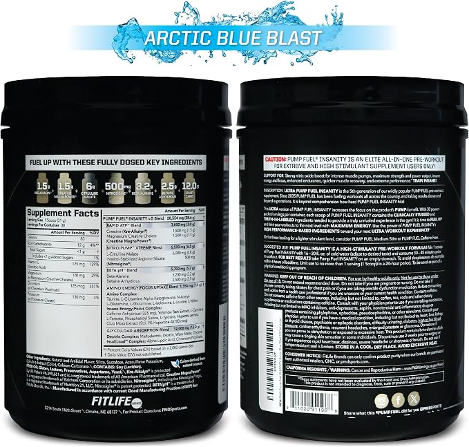 Arctic Blue Blast