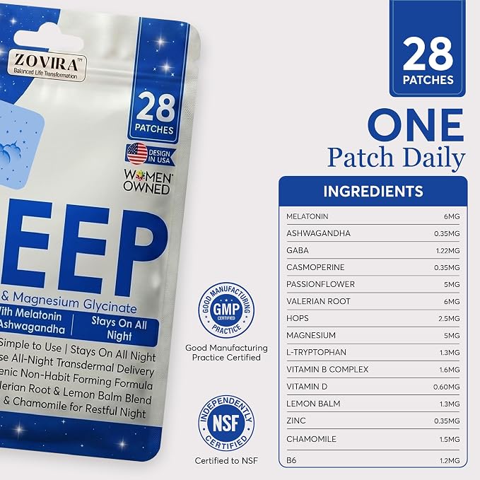 Sleep Patch + Melatonin